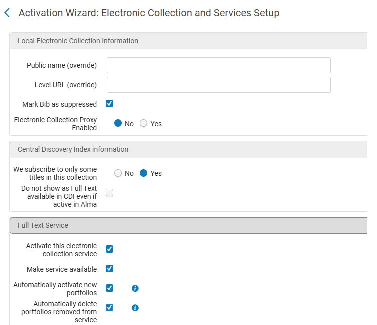 Activation Wizard