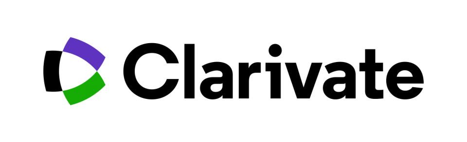 Clarivate logo and link