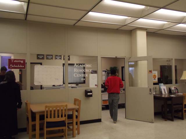 Tutoring Center In Library